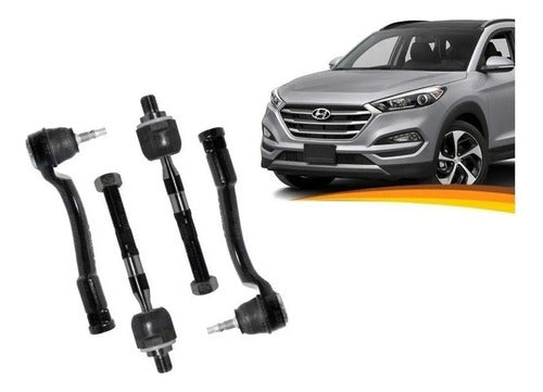 Brazo Axial Hyundai Tucson 2015 2019 + Terminal Kit X 4