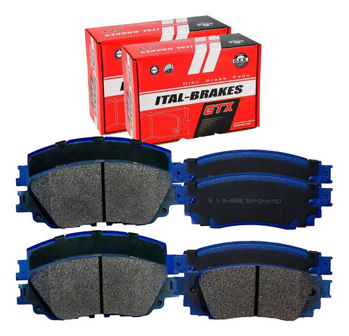 Kit Pastillas Delanteras + Traseras Freno Gtx Lexus Ux250 2019 2024