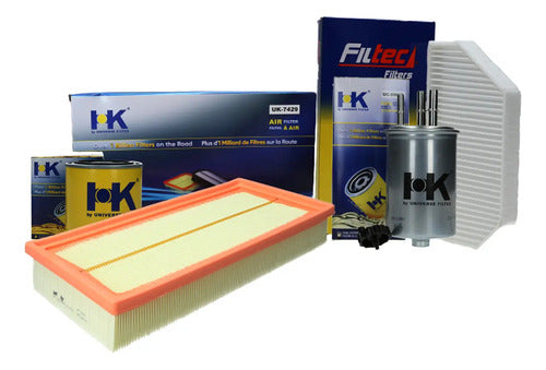 Kit Filtros Tata Xenon 2.2 Ttv 2010 2018 Diesel