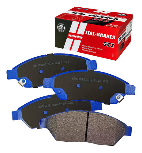Kit Pastillas Delanteras + Traseras Freno Great Wall Voleex C50 2013 2014
