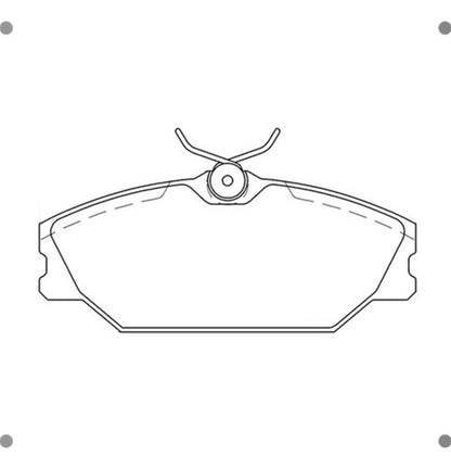 Pastilla Freno Delantera Renault Laguna 1995 2001