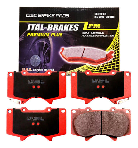 Discos Freno Con Pastilla Toyota Hilux 3.0 2009 2015