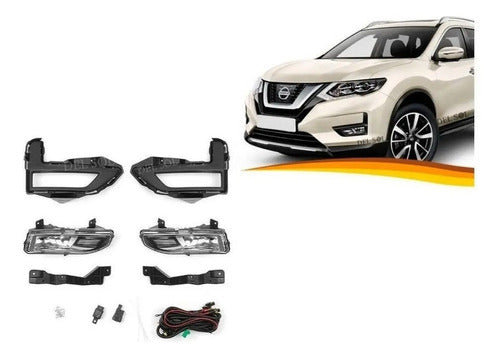 Neblineros Nissan Xtrail 2015 2017 Kit Completo