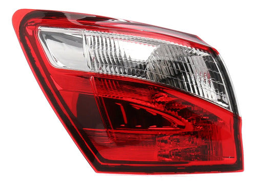 Farol Trasero Extrerior Nissan Qashqai 2010 2014 Izquierdo Rojo