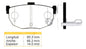 Pastilla Freno Trasero Hyundai Coupe 2.7 G6ba 2003 2007