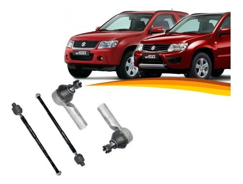 Brazo Axial Grand Vitara 2006 2019 + Terminales Kit X 4