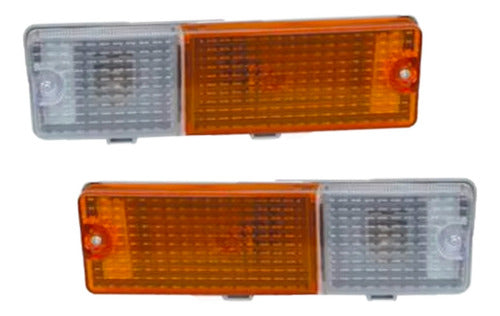 Farol Parachoque Isuzu Luv 1989 1996 Bicolor Par