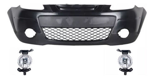 Parachoque Delantero Chevrolet Spark 2011 2016 + Neblineros
