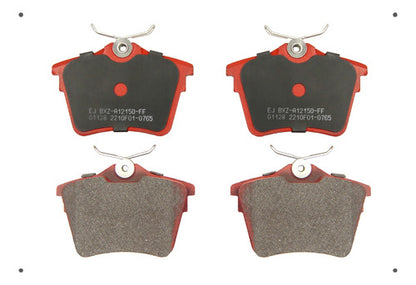 Pastilla Freno Ital Brakes Trasero Citroen C5 I 2007 2008