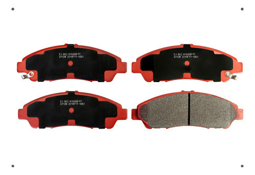 Pastilla Freno Ital Brakes Delantero Honda Pilot Iv 2015 2015