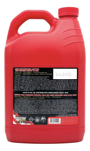 Freezetone Aditivo Radiador Rojo 3.75lt Listo Usar