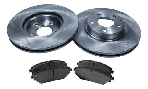 Discos Freno Delantero + Pastilla Mazda 3 2.0 2015 2018