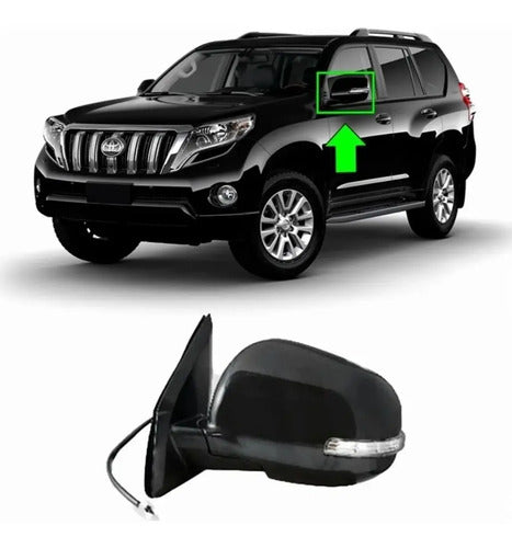 Espejo Izquierdo Toyota Prado 2011 2015 Elect-luz-abatibl
