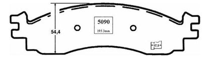 Pastilla Freno Delantero Ford Explorer 4.6 2006 2010