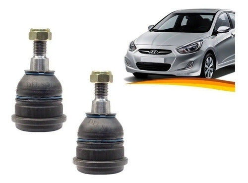Rotula Bandeja Hyundai Accent 2011 / 2018 El Par