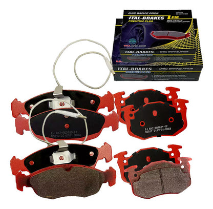 Kit Pastillas Delanteras + Traseras Freno Citroen Xsara 1998 2005