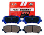 Pastilla Freno Honda Pilot 2008 2016 Traseras