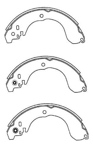 Balatas Freno Trasero Dodge Caliber 1.8 2007 2009