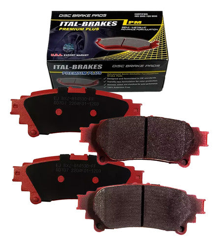 Kit Pastilla Freno Toyota Hilux 2024 Delanteras + Traseras