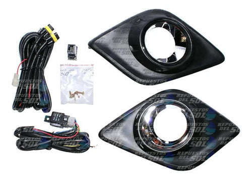 Kit Neblineros Derecho Izquierdo Hilux 2.4 2gd-ftv 2wd 2016 2018