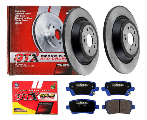 Discos Freno + Pastilla Ceramica Jetour X70 2021 2024