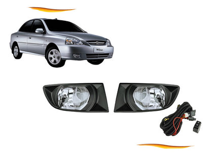 Kit Neblinero Kia Rio Sedan 2003 2005