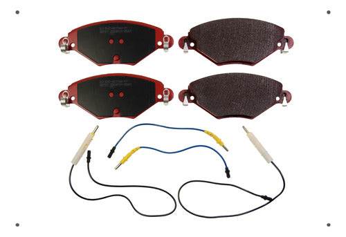 Pastilla Freno Ital Brakes Delantero Citroen C5 I 2001 2008