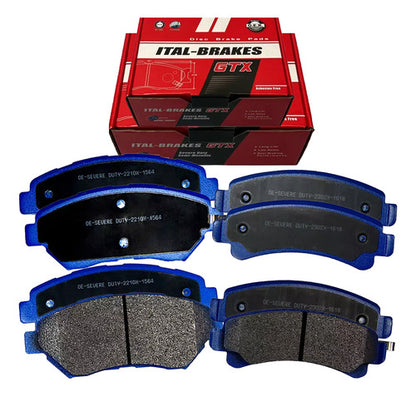Kit Pastillas Delanteras + Traseras Freno Gtx Jmc New Vigus Work 2022 2024