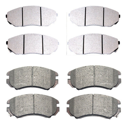 Kit Pastilla Freno Kia Sorento 2002 2010 Delantero + Traseros