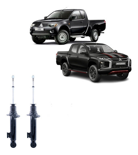 Par Amortiguador Delantero Mitsubishi L200 3.2 4wd 2008 2011