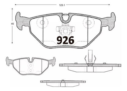 Discos Freno Brembo Con Pastilla Gtx Bmw Z4 2003 2010