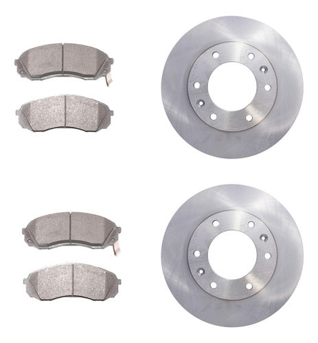 Discos Con Pastilla Freno Hyundai Starex 2008 2016