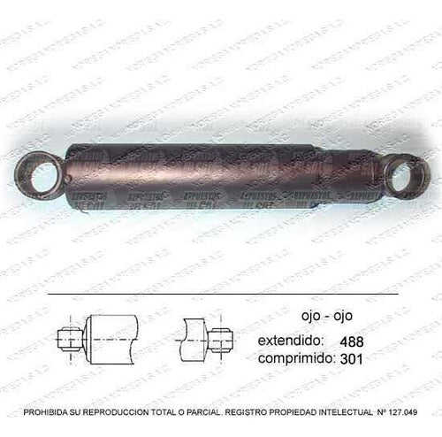 Par Amortiguador R/L Trasero Canter 3.3 1981 1984