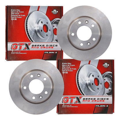 Par Discos Freno Peugeot 308 2013 2023 Trasero
