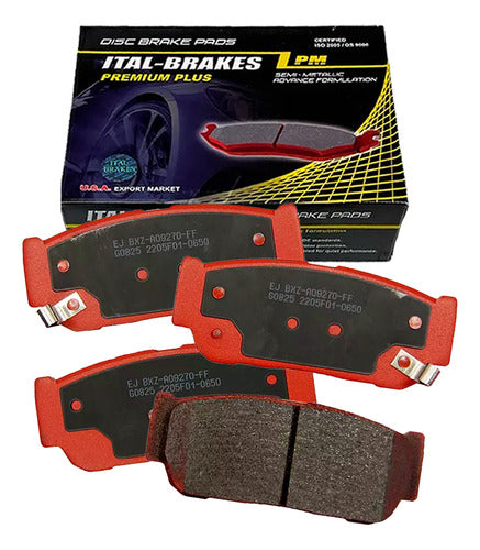 Kit Pastillas Delanteras + Traseras Freno Ssangyong Kyron 2005 2014