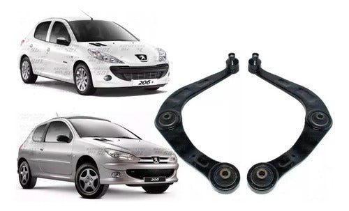 Bandeja Inferior Peugeot 207 206 Par