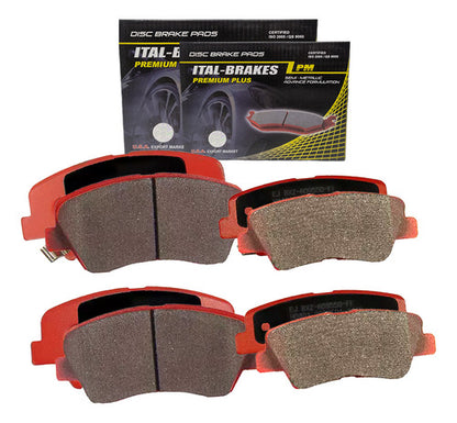 Kit Pastillas Delanteras + Traseras Freno Hyundai Veloster 2011 2017