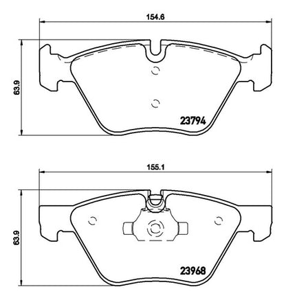 Discos Freno Con Pastilla Brembo Bmw 320i 2004 2013