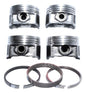 Piston Set Chevrolet Spark Gt 1.2 2010 2017 + Anillos 0.75