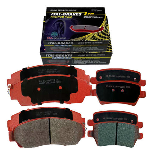 Pastilla Freno Exeed Txl 2023 2024 Delanteras Traseras