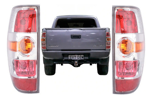 Foco Farol Trasero Mazda Bt50 2009 2013 Par