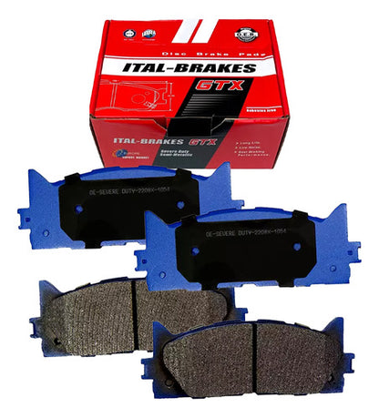 Kit Pastillas Delanteras + Traseras Freno Gtx Lexus Es 350 2008 2019