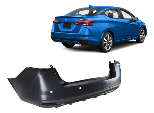 Parachoque Trasero Nissan Versa 2020 2023