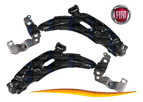 Par Bandejas Suspension Inferior Fiat Palio 1999- 2002