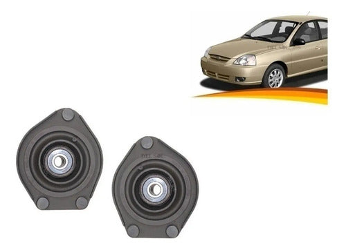 Cazoleta Delantera Kia Rio 2000 2006 Par