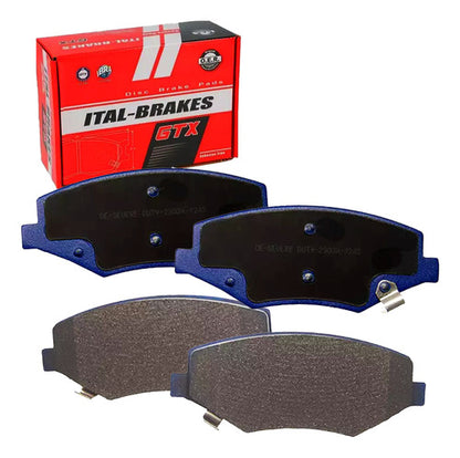 Kit Pastillas Delanteras + Traseras Freno Gtx Byd Tang 2020 2023