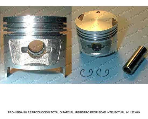 Juego Pistones Suzuki Maruti I 0.8 1979