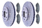 Kit Pastilla Freno + Par Disco Trasero Toyota Runner 2010 2013