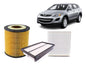 Kit Filtros Mazda Cx7 2.3 2007 2013 Aceite Aire Polen