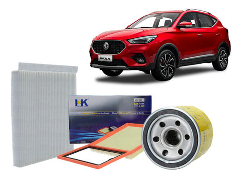Kit Filtros Mg Zx 1.5 2021 2023 Aceite Aire Polen